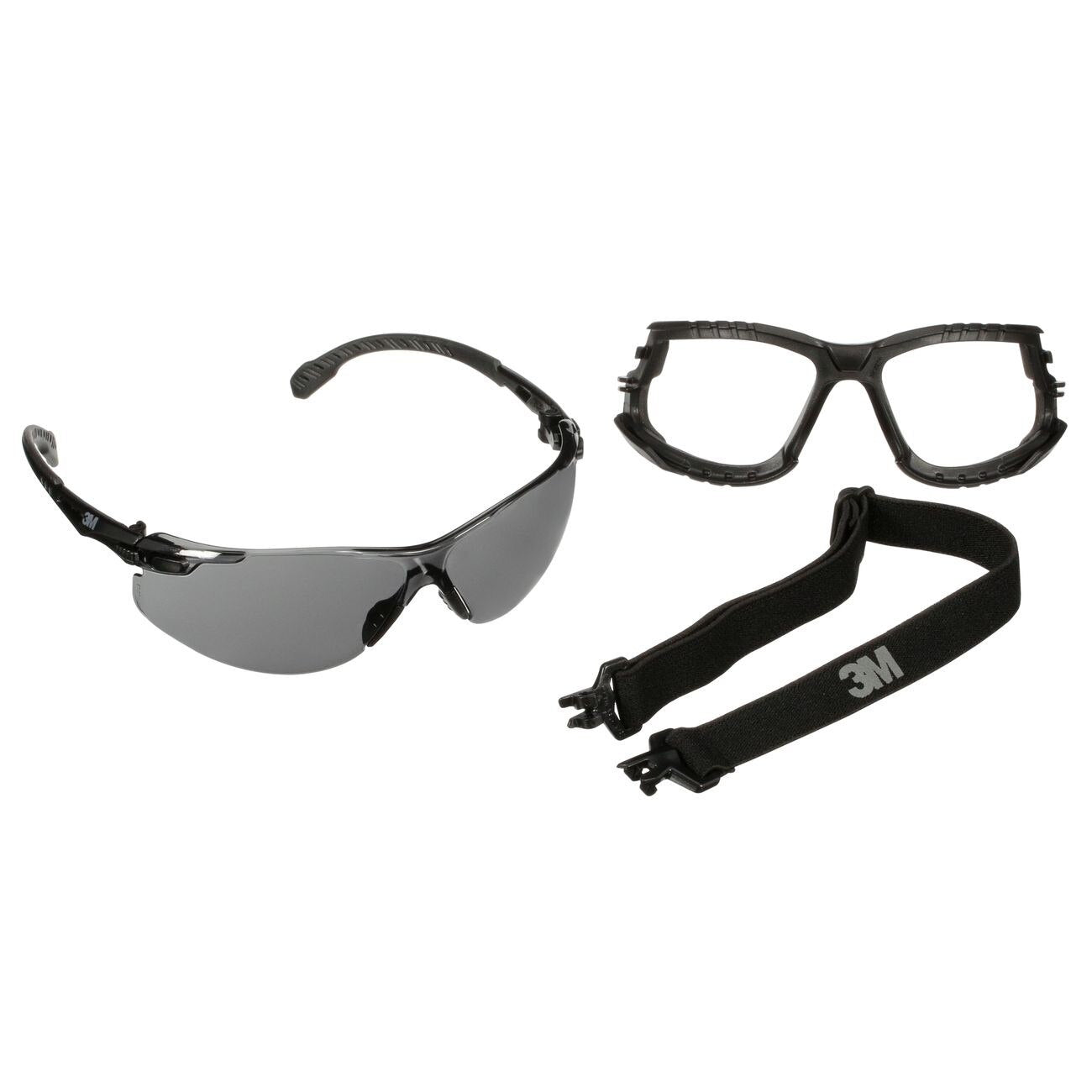 3M 3M 7100221211 Safety Glasses Gray Anti-fog Ansi Z87.1