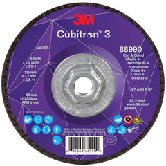 3M 3M 7100313204 Cut and Grind Wheel 5 Inch 36 Grit