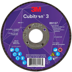 3M 3M 7100305149 Cut and Grind Wheel 4.5 in 36 Grit