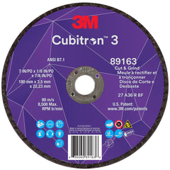 3M 3M 7100313588 Cut and Grind Wheel 7 Inch 36+ Grit