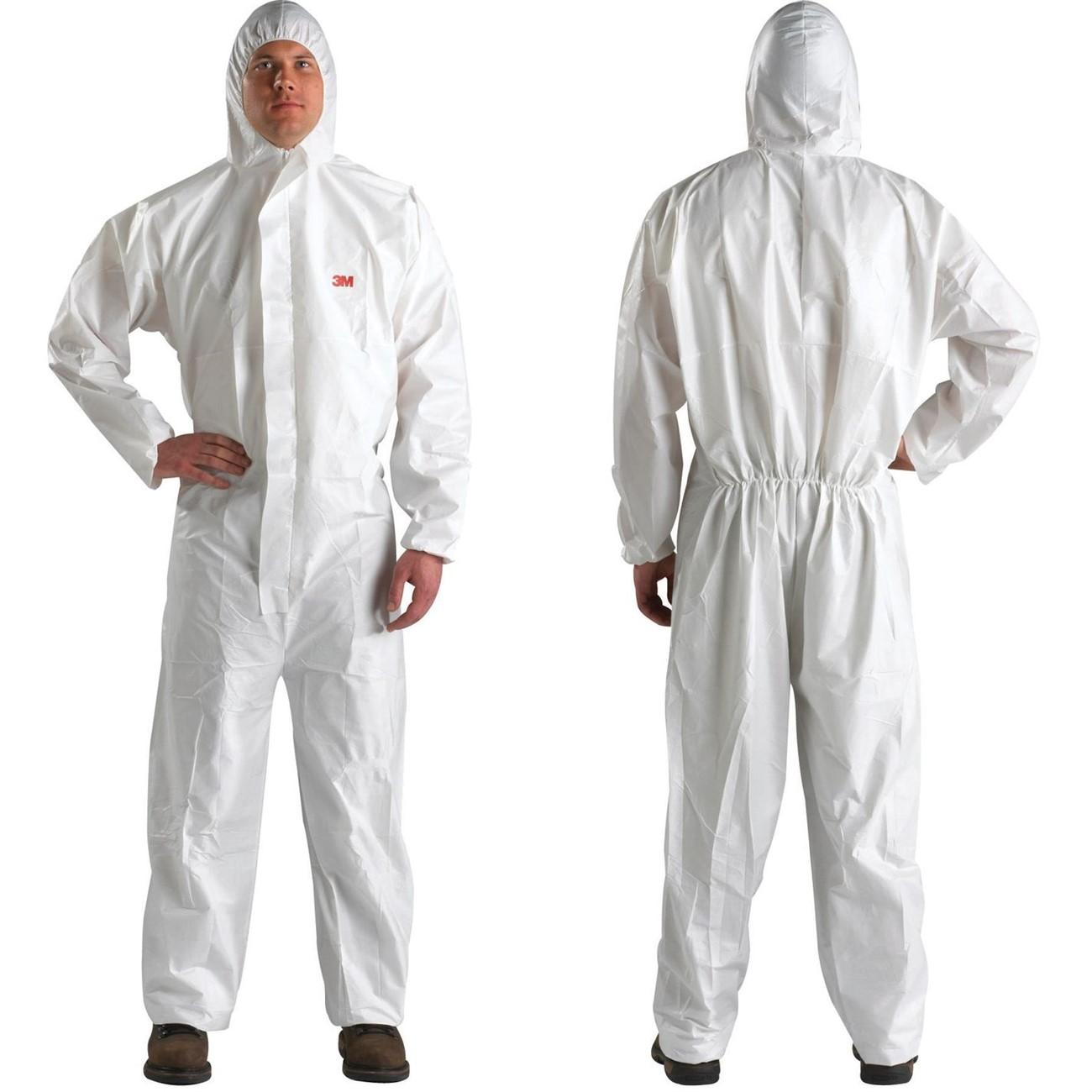3M 3M 7000089667 Disposable Coverall 4XL Hooded Type 5 Type 6