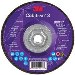 3M 3M 7100313550 Cut and Grind Wheel 5 Inch 36 Grit