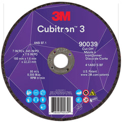 3M 3M 7100313189 Cubitrona 3 Ceramic Cut-off Wheel 7 Inch