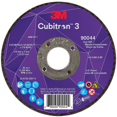 3M 3M 7100304009 Cubitrona 3 Cut-off Wheel 4.5 in 36 Grit