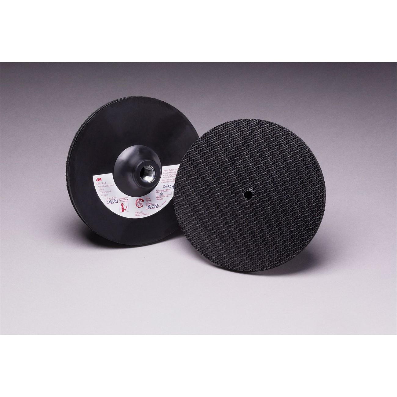 3M 3M 7000120890 Disc Pad Holder 6 Inches 5/8-11