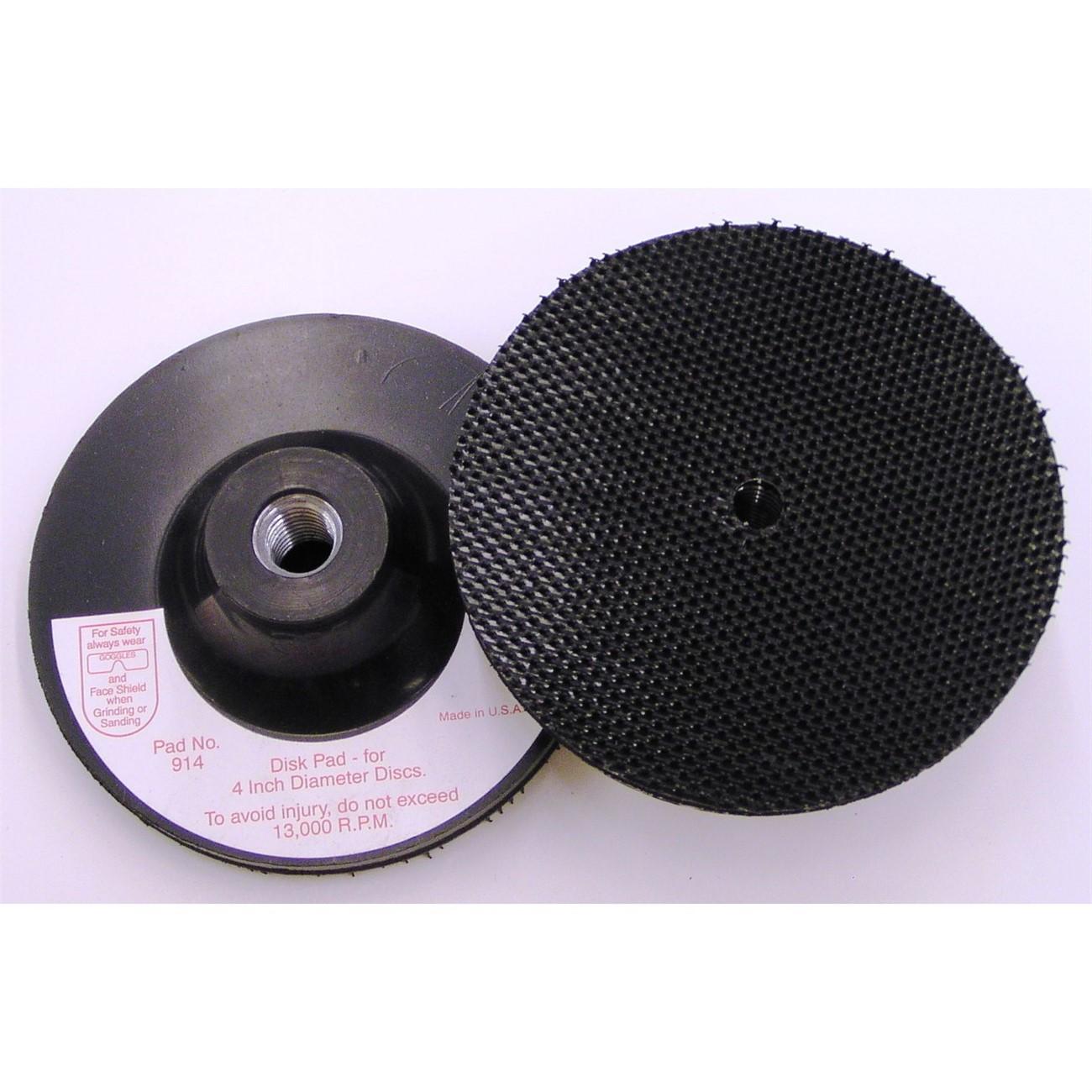 3M 3M 7010365096 Disc Pad Holder 4x1/8x3/8 in 1/2-13