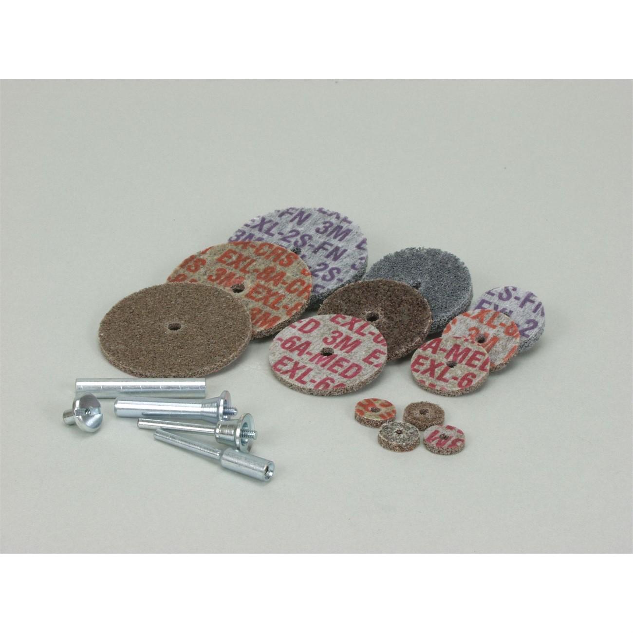 3M 3M 7000120836 Scotch-brite 992S Unitized Wheel Pack