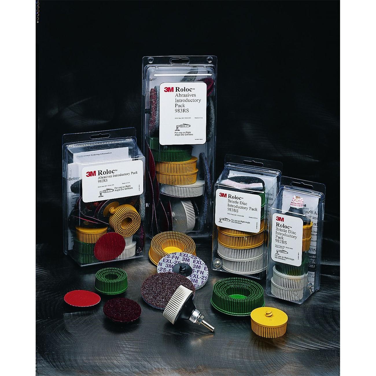 3M 3M 7000120924 Roloc Bristle Disc Kit 2 in Ceramic Assorted