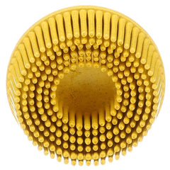 3M 3M 7000000743 Roloc Bristle Disc 80 Grit 2 Inches Yellow