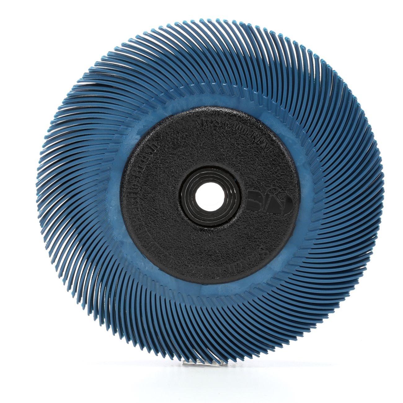 3M 3M 7000021284 Radial Bristle Brush 6in 400 Grit with Adapter