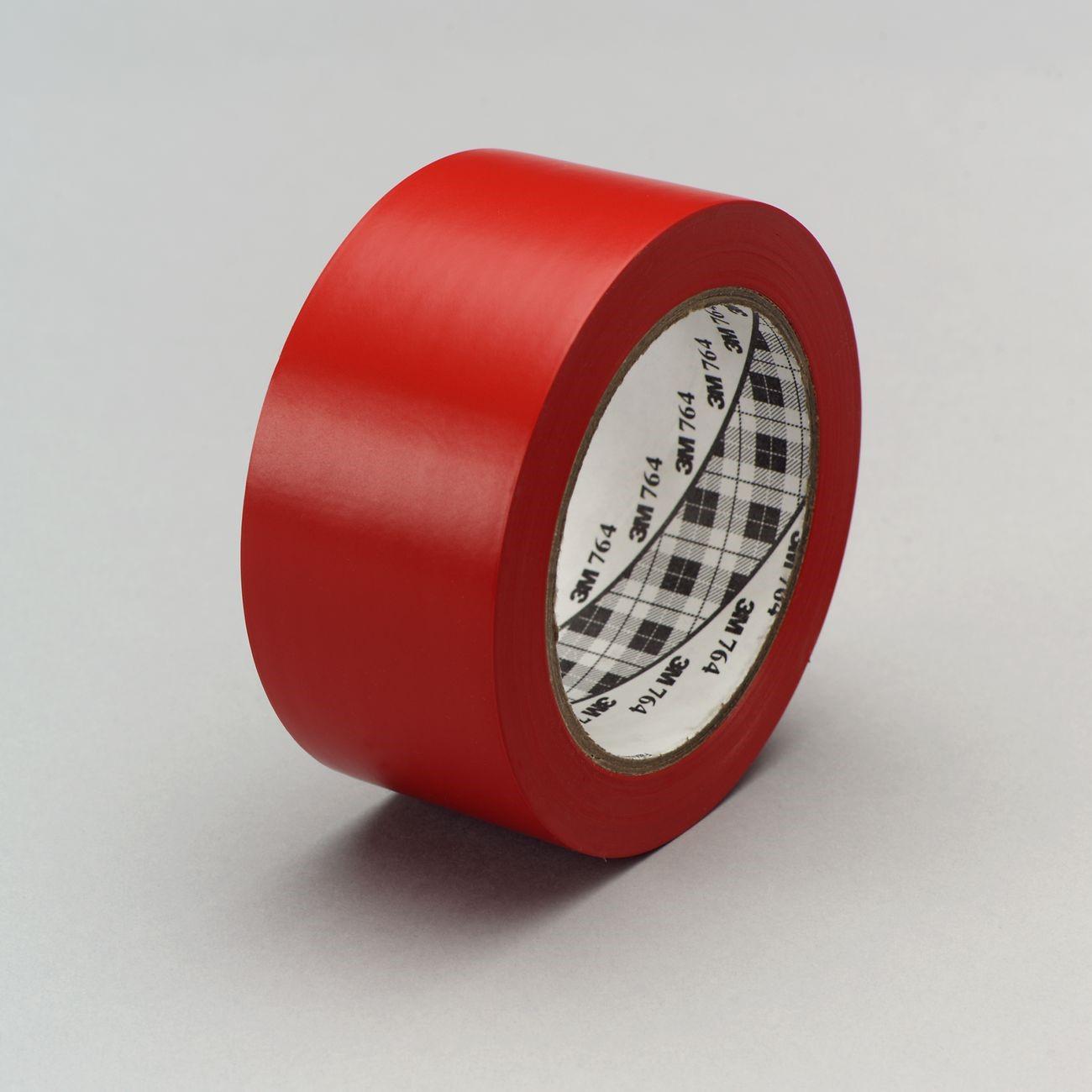 3M 3M 7000124213 Vinyl Tape 764 Red 49in X 36yd