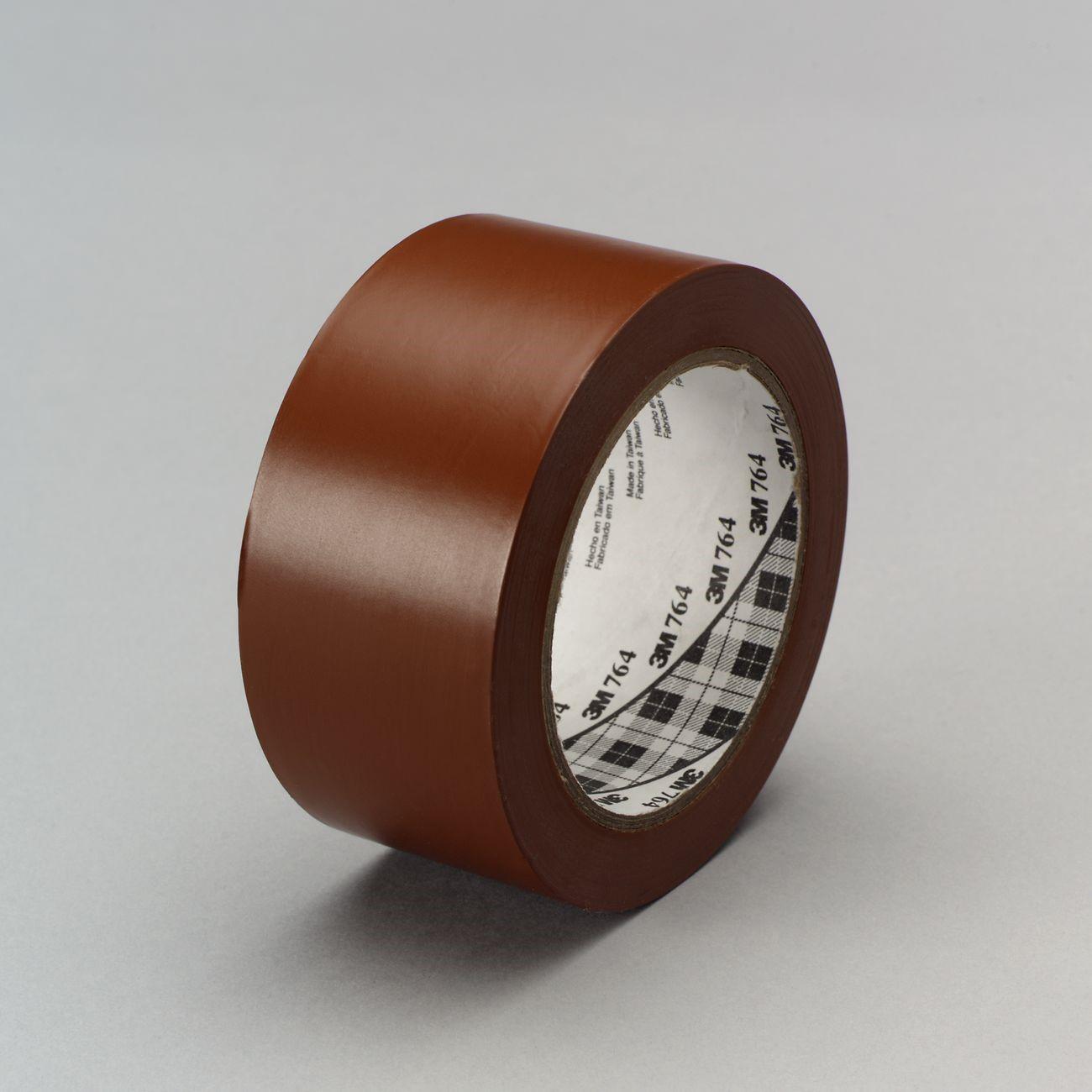 3M 3M 7100044469 Vinyl Tape 764 Brown 49in X 36yd