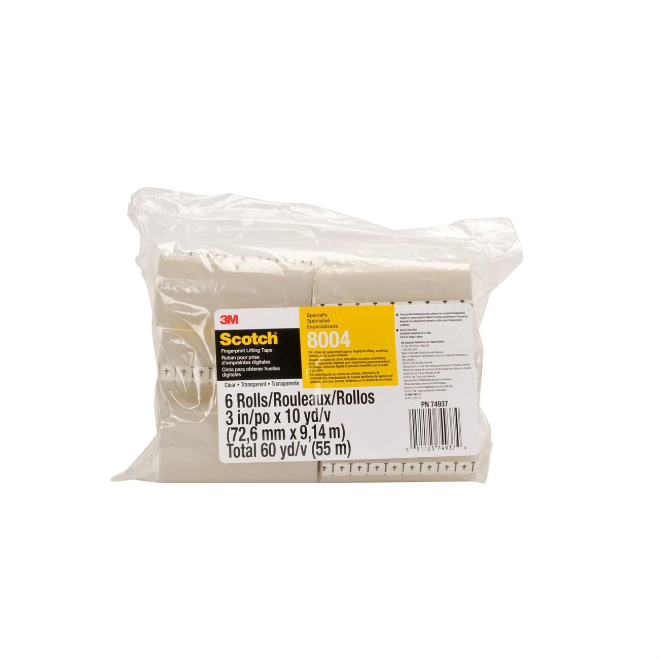 3M 3M 7010374619 Fingerprint Lifting Tape 3 in X 10 Yd