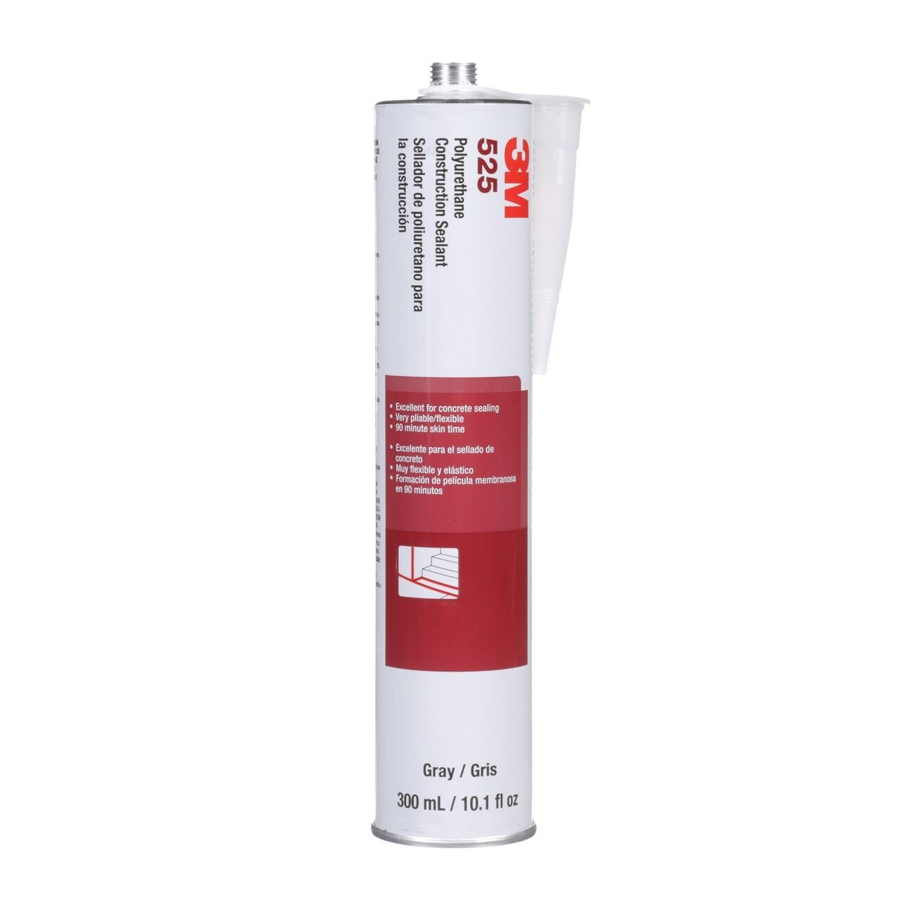 3M 3M 7100200170 Polyurethane Construction Sealant 525 Gray