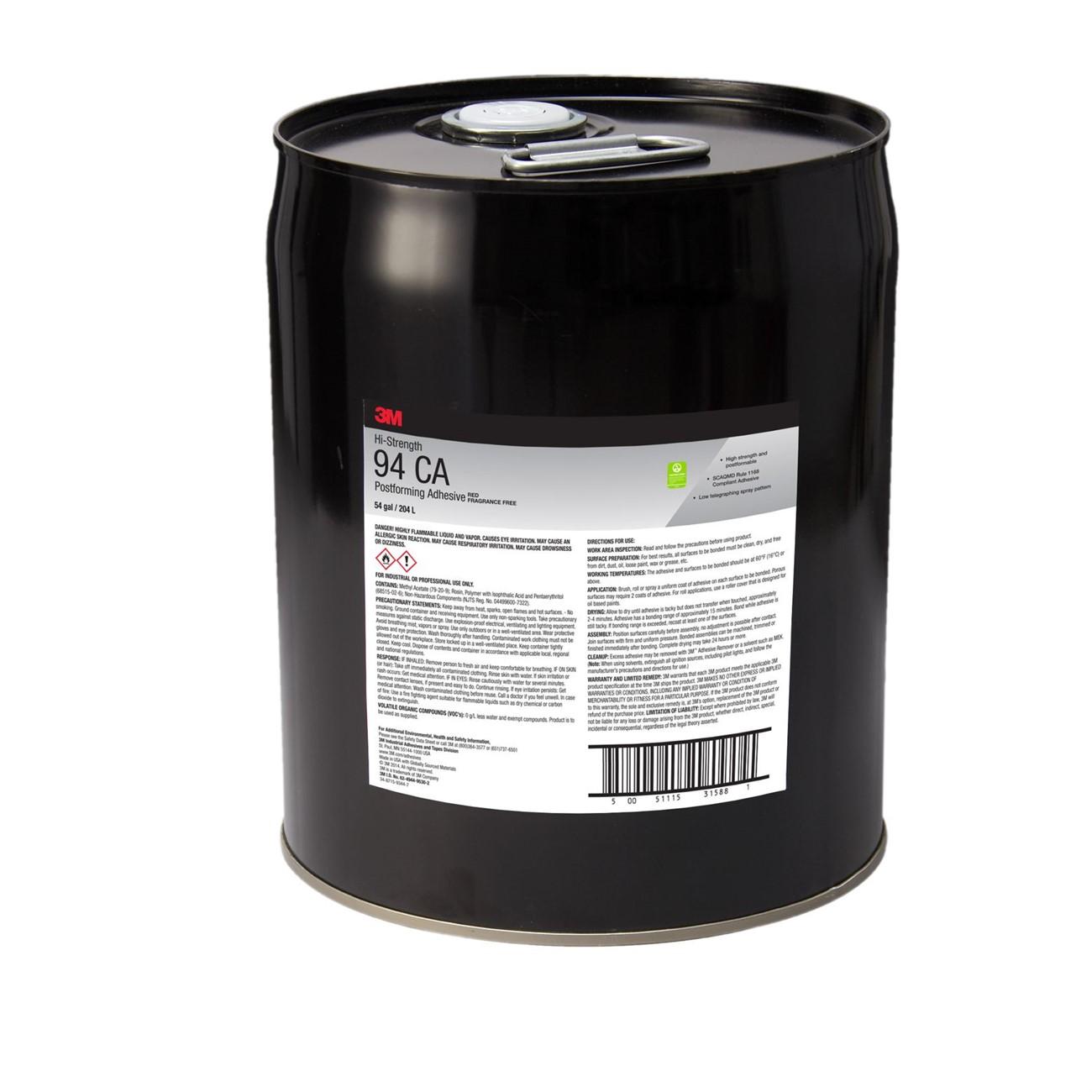 3M 3M 7100138384 Hi-strength 94 Ca Spray Adhesive 54 Gal