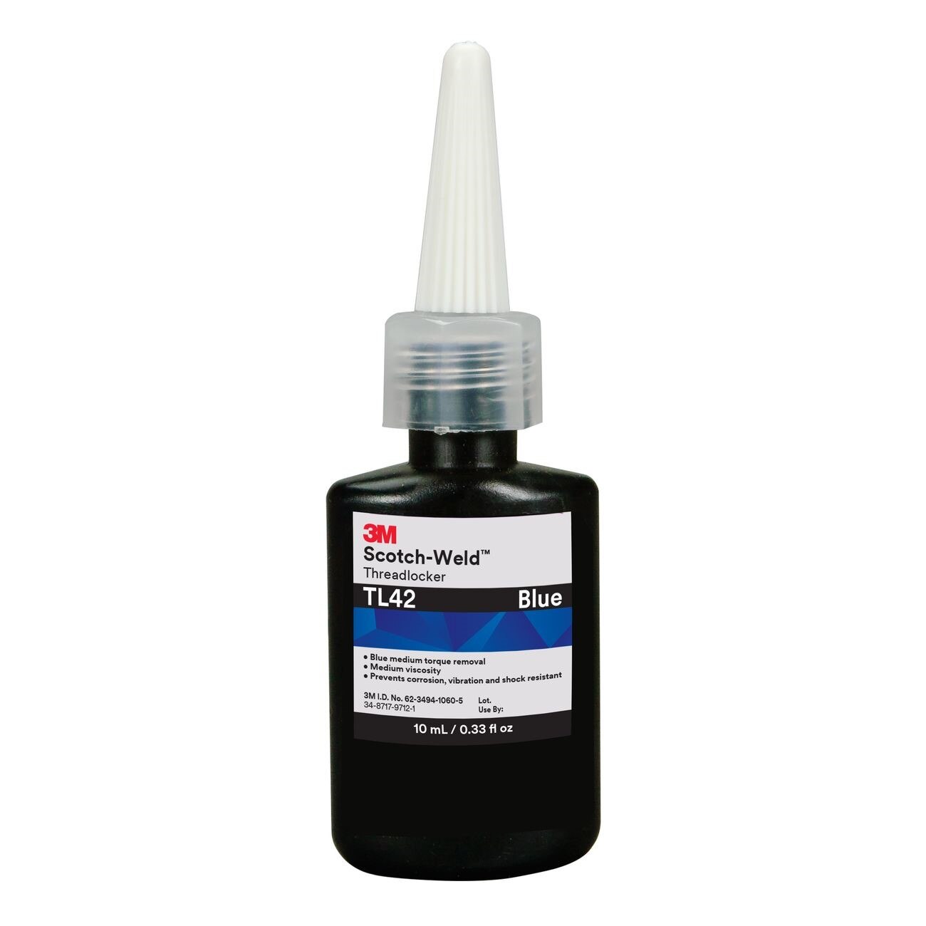 3M 3M 7100039190 Threadlocker TL42 Blue 10 Ml Medium Strength