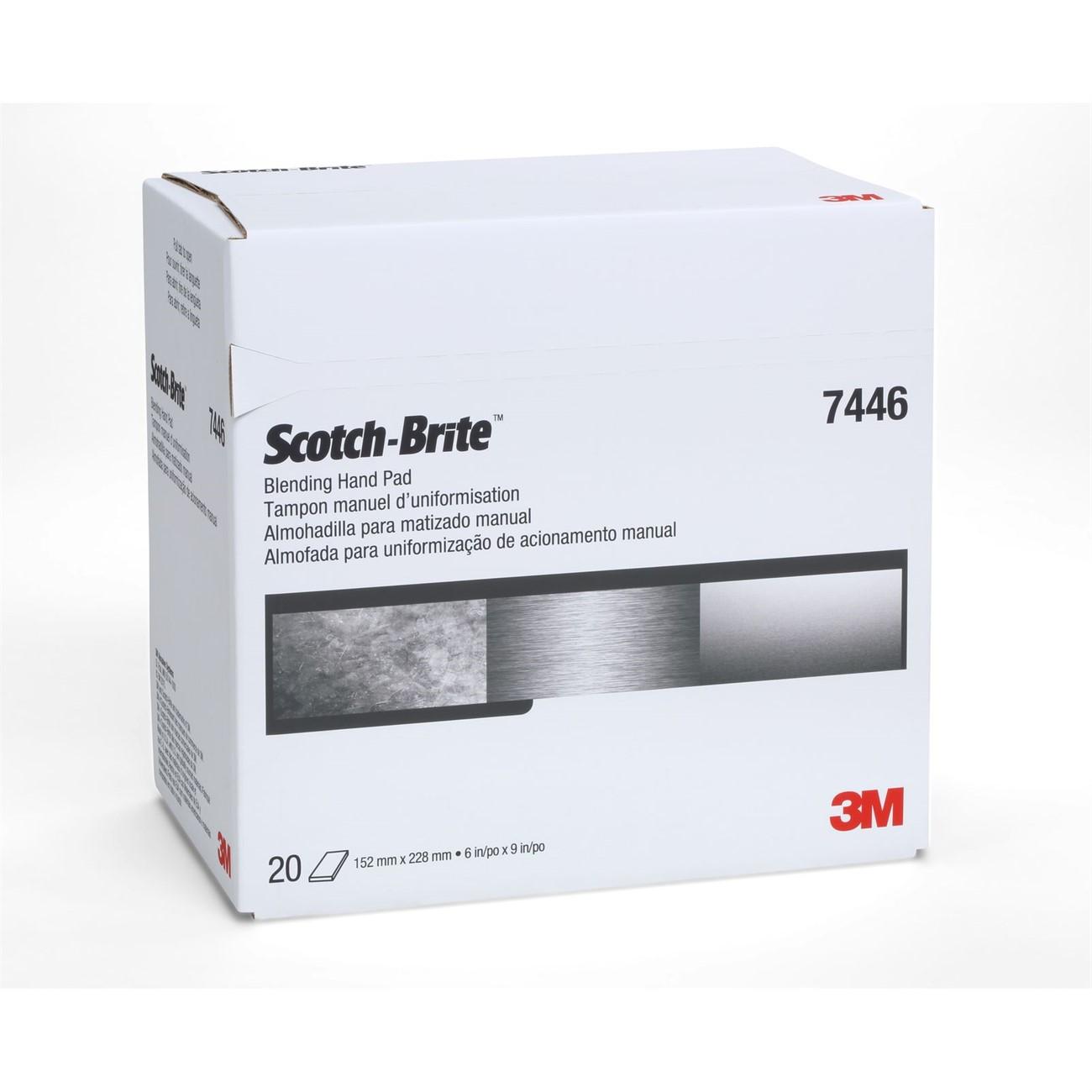 3M 3M 7100082599 Blending Hand Pad Medium Grit 6x9 in