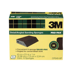 3M 3M 7100101532 Angle Sanding Sponge Fine Grade Wet Dry