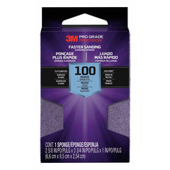 3M 3M 7100170056 Sanding Sponge Fine Grit 2.625x3.75x1 in