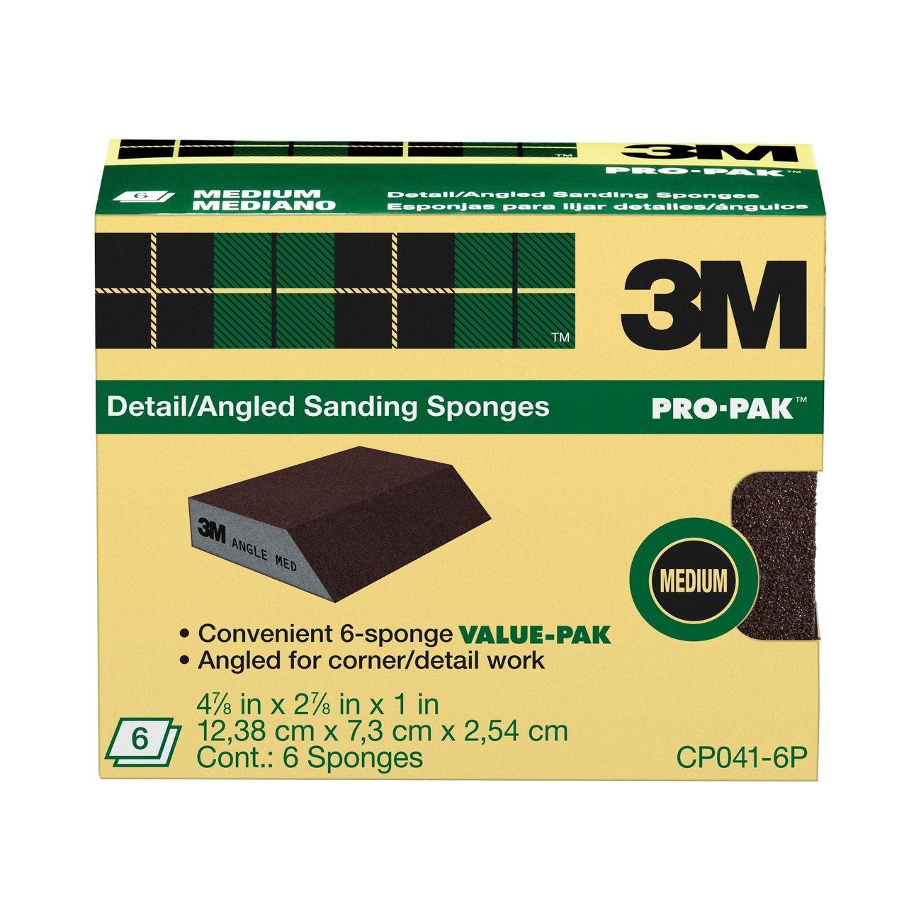 3M 3M 7100101537 Medium Sanding Sponge 2.875x4.875x1 in