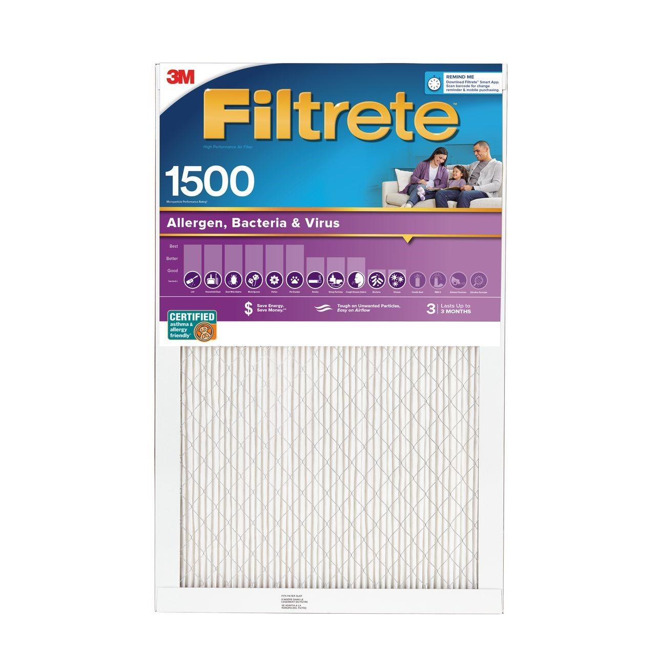 3M 3M 7100188883 Filtrete Ultra Allergen Reduction Filter 6-pack