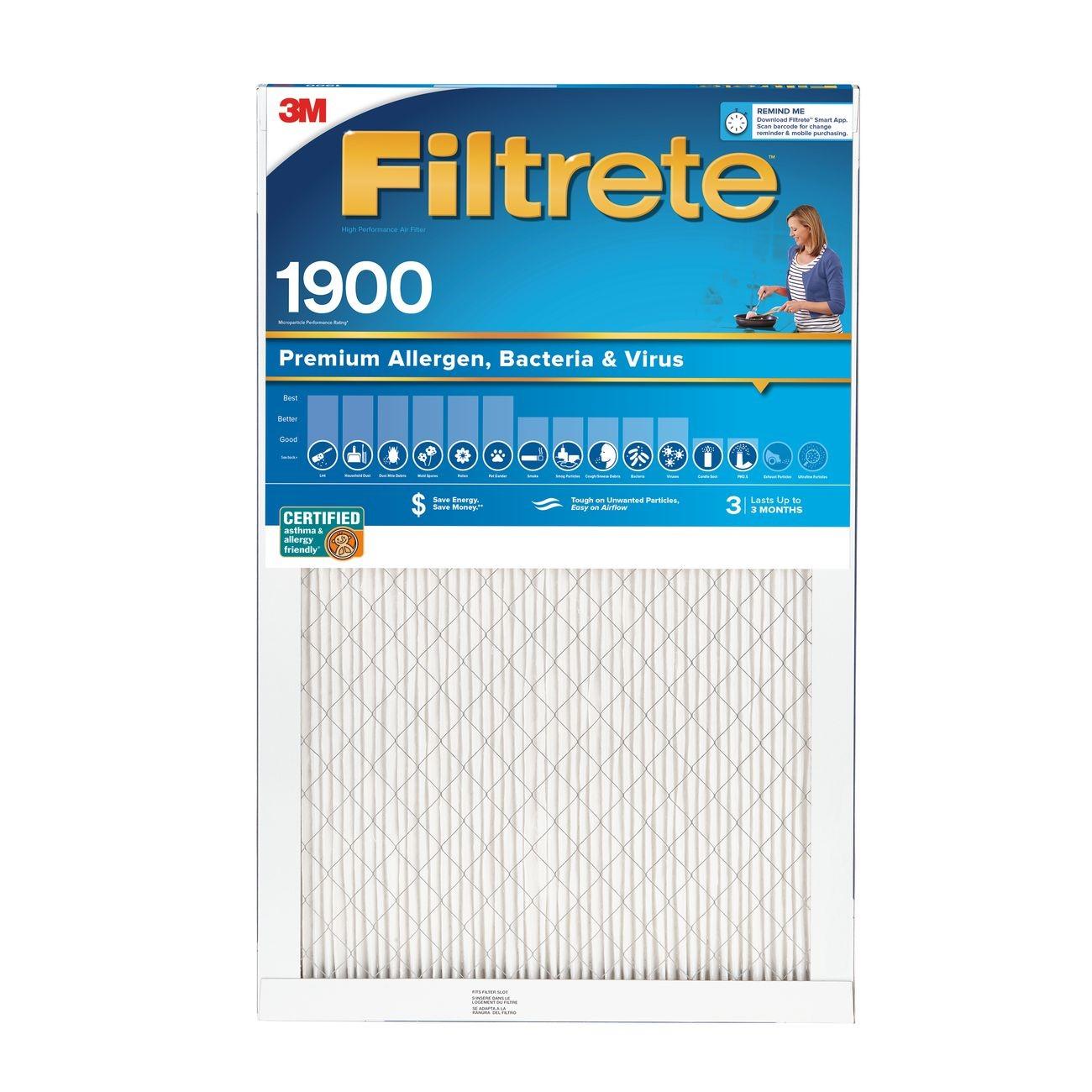 3M 3M 7100189216 Filtrete Allergen Filter 18x24x1