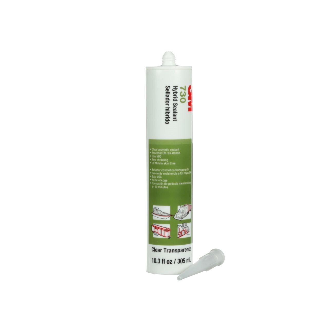 3M 3M 7100003045 Hybrid Sealant 730 Clear 310 Ml Cartridge