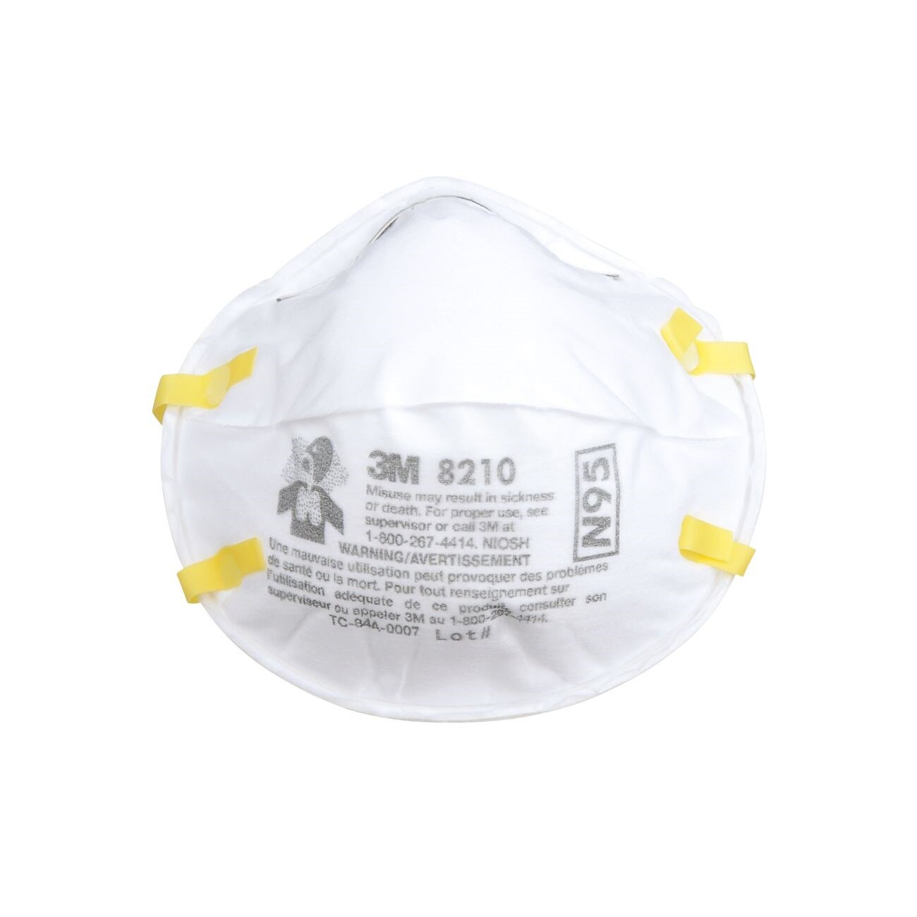 3M 3M 7100158825 N95 Disposable Respirator Paint Prep 2 Pack