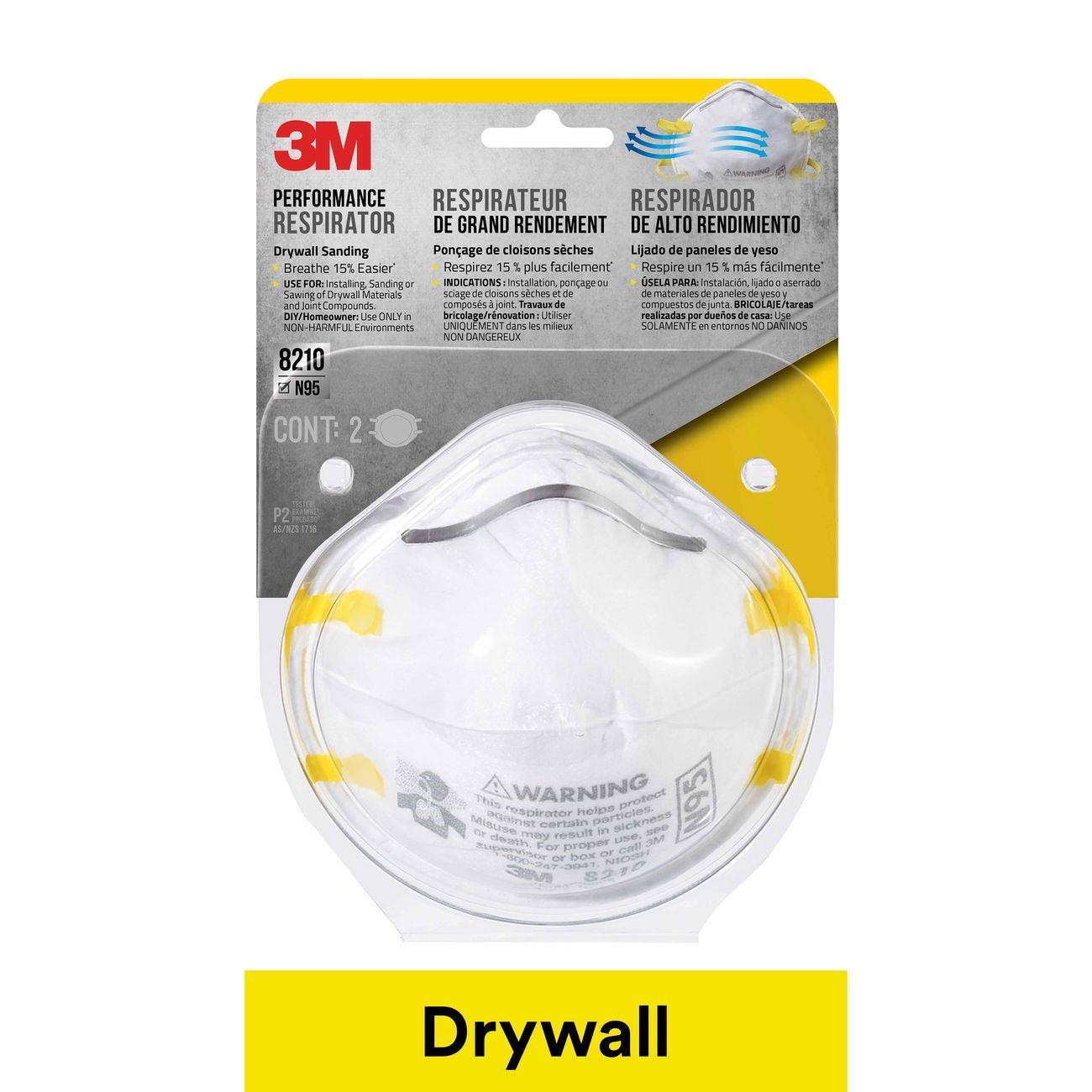 3M 3M 7100157620 N95 Disposable Cup Respirator Paint Prep