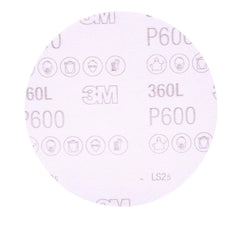 3M 3M 7100142945 Hookit 360L Film Disc 5 Inch P600 Grit