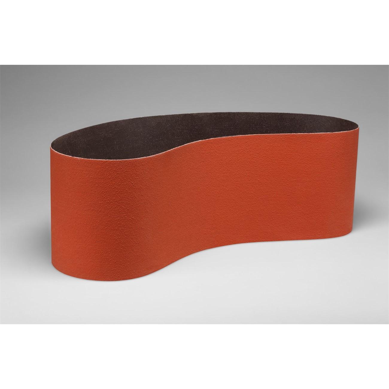 3M 3M 7010363434 Abrasive Belt 264x6 Inch 80 Grit Ceramic Cloth