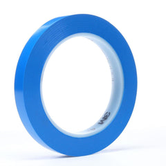 3M 3M 7100044649 Vinyl Tape Blue 1/8 in X 36 Yd 5.2 Mil