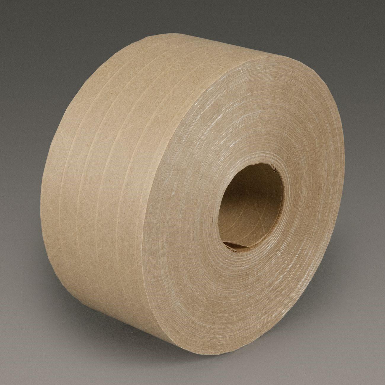 3M 3M 7010313035 Water Activated Kraft Paper Tape 72mm X 450ft