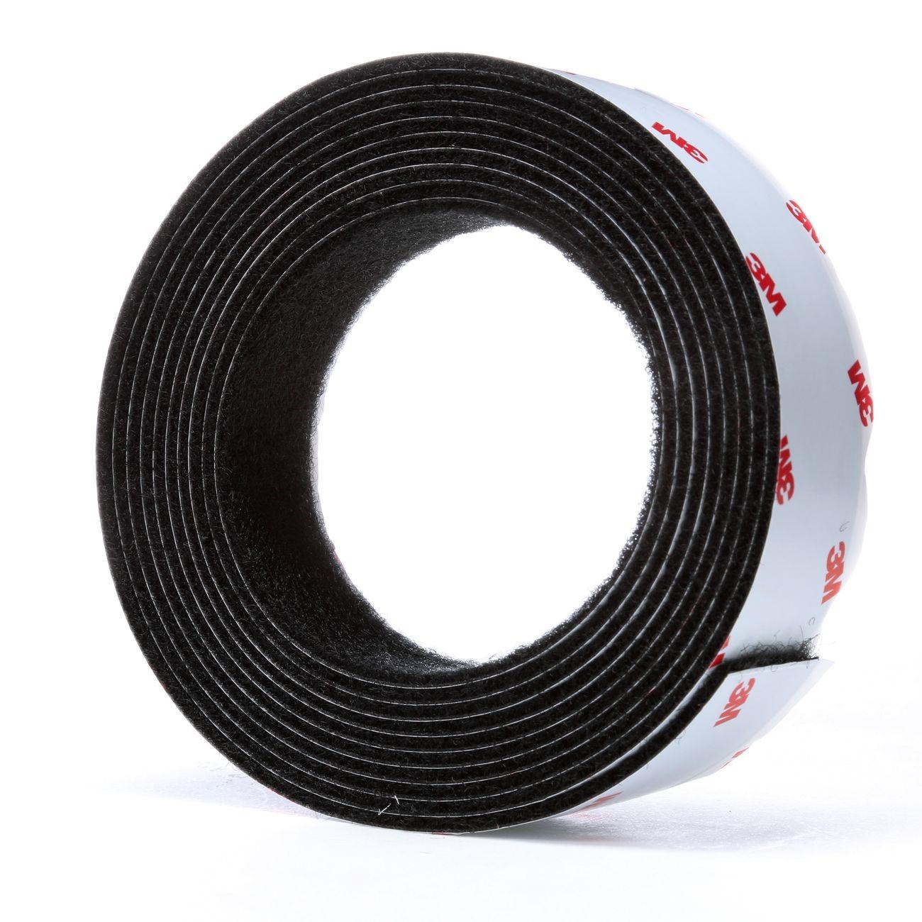 3M 3M 7100025668 Hook and Loop Fastener 1 Inch X 10 Ft Black