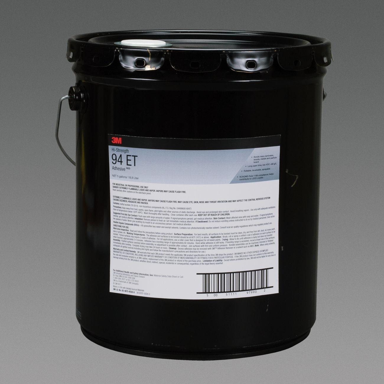 3M 3M 7100138383 Hi-strength 94 Et Contact Adhesive Red