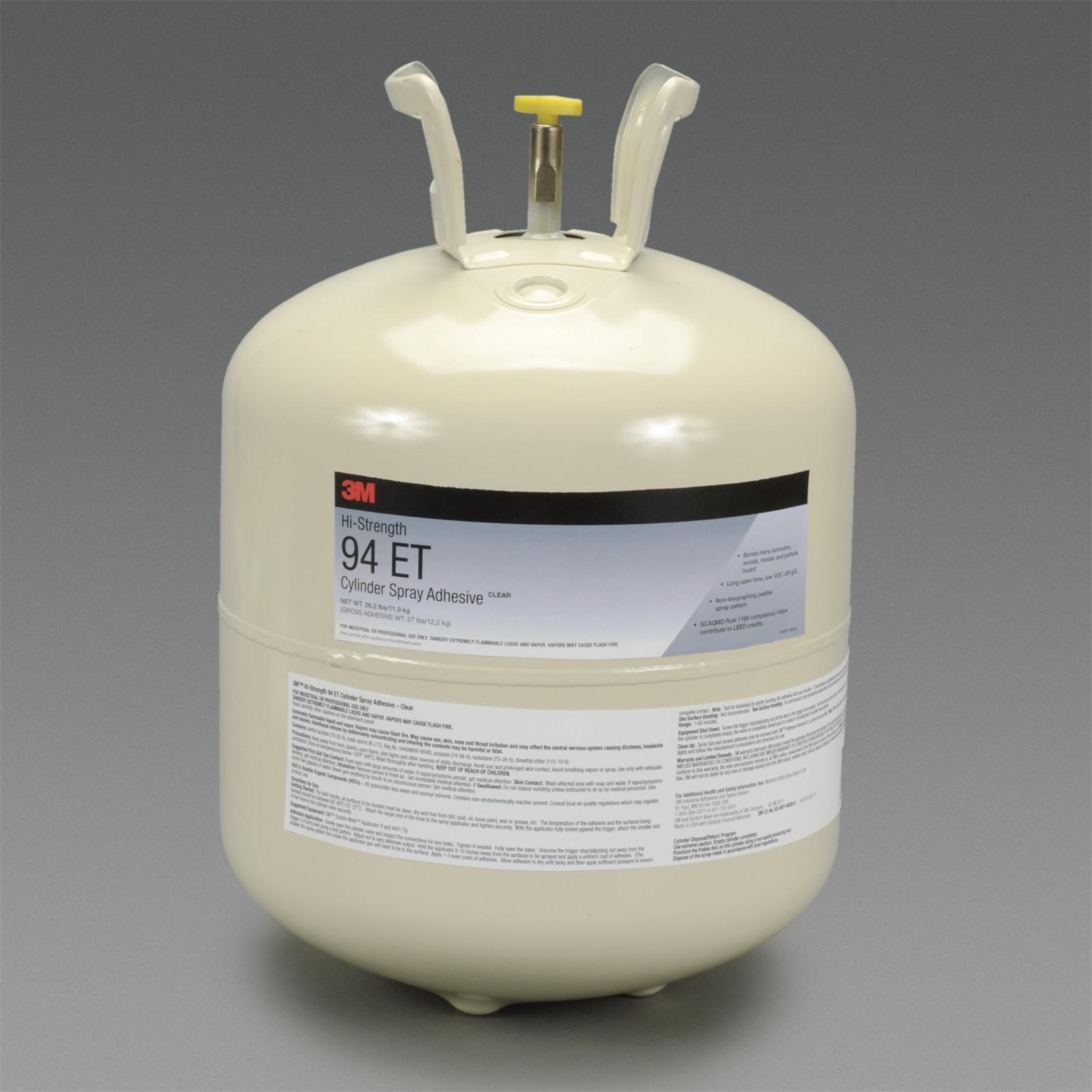 3M 3M 7000144615 Hi-strength 94 Et Cylinder Spray Adhesive 26.2 Lbs