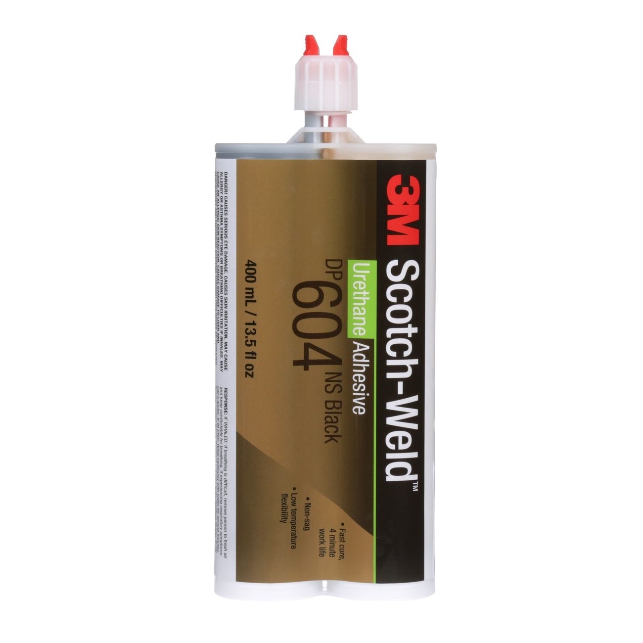3M 3M 7100069452 Urethane Adhesive DP604NS Black 400 Ml