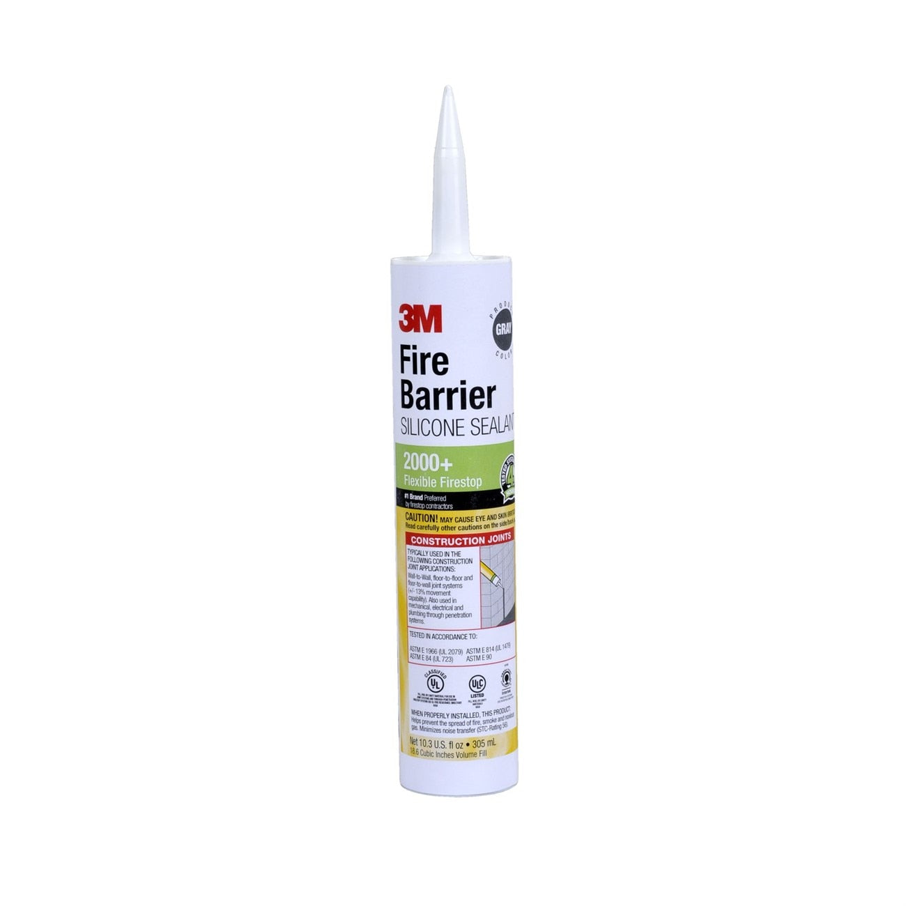 3M 3M 7100139278 Fire Barrier Silicone Sealant 2000+ Cartridge