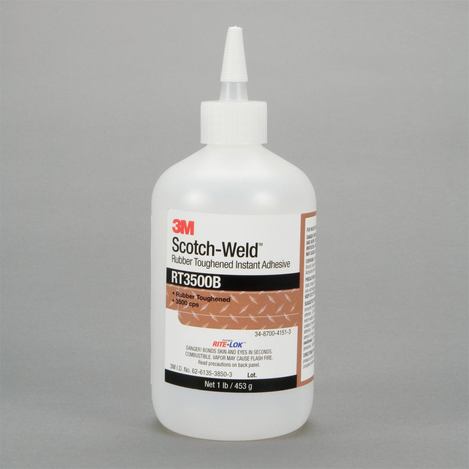 3M 3M 7100039252 Rubber Toughened Instant Adhesive RT3500B