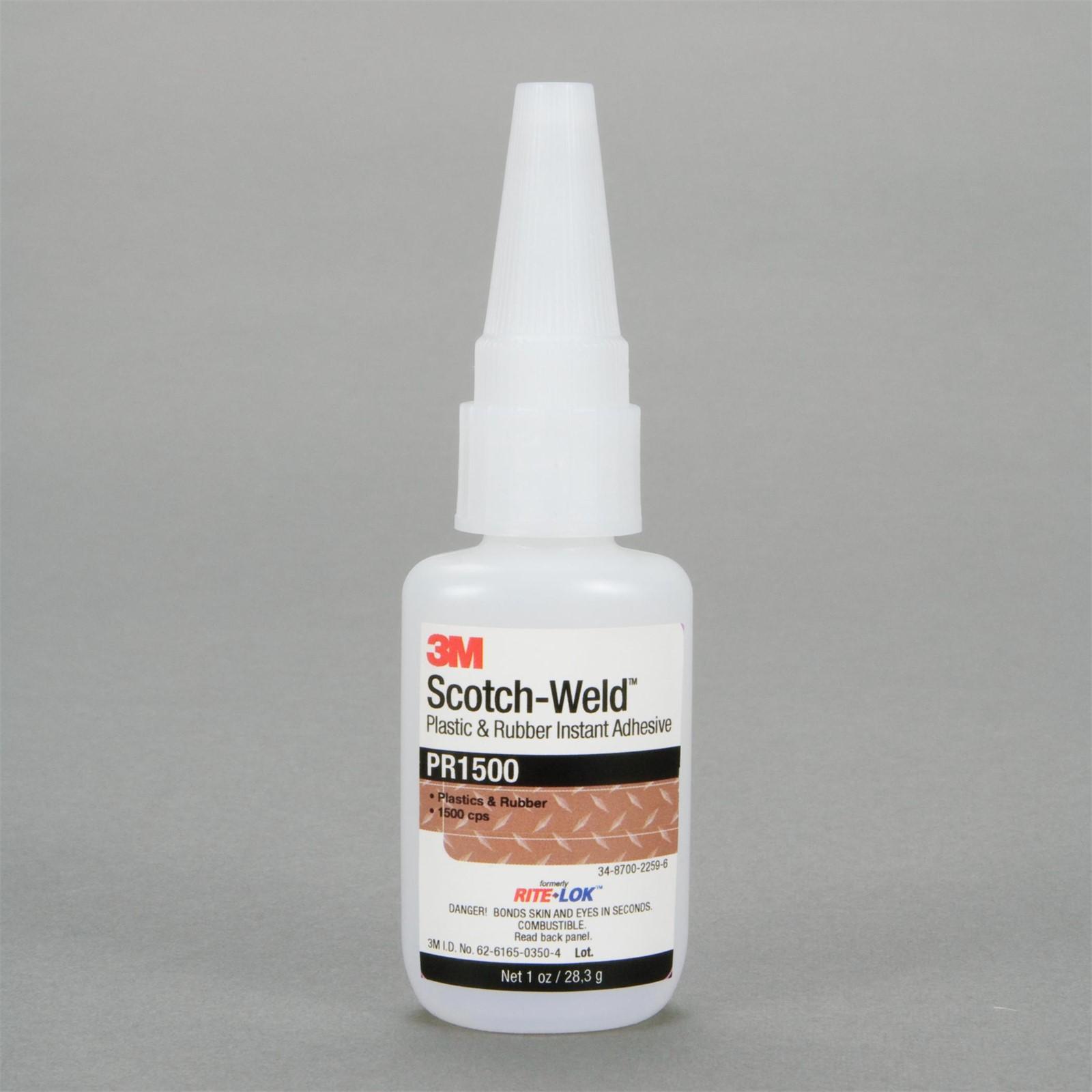 3M 3M 7100039201 PR1500 Instant Adhesive Clear 1 Fl Oz