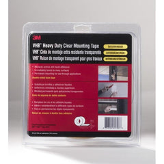 3M 3M 7100047923 Vhb Mounting Tape 4910 Clear 0.75in X 15yd 40mil