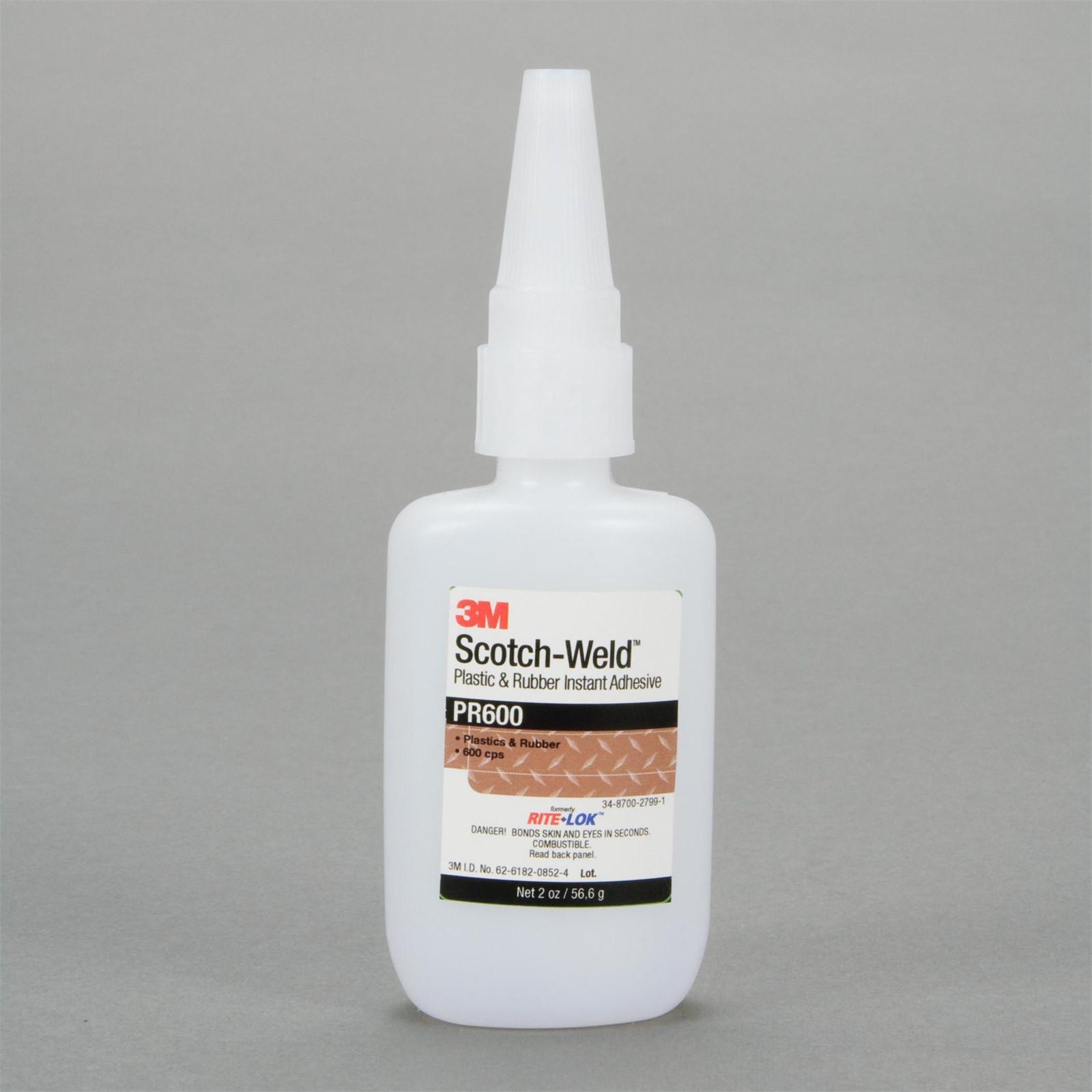3M 3M 7100039244 Scotch-weld PR600 Instant Adhesive Clear 2 Oz