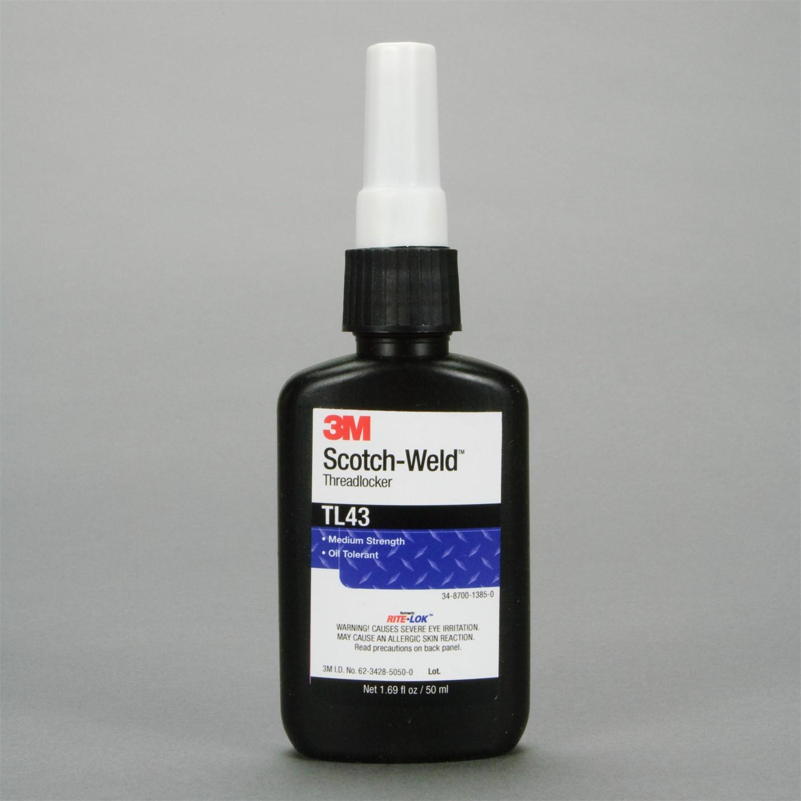 3M 3M 7100039222 Threadlocker TL43 Blue 50 Ml