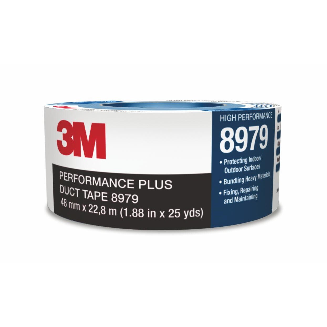 3M 3M 7100139310 Performance Plus Duct Tape 8979 Black