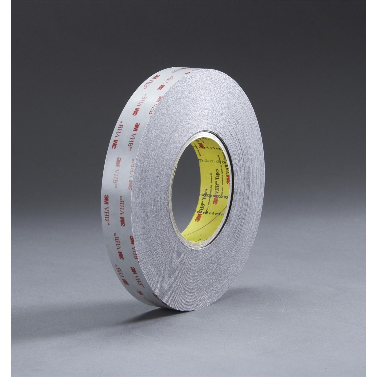 3M 3M 7000049281 Vhb Foam Tape 16 Mil 0.5 in X 72 Yd Black