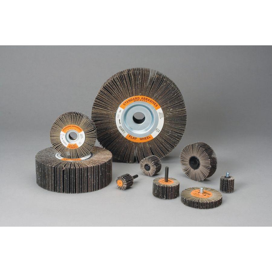 3M 3M 7000122251 Aluminum Oxide Flap Wheel 6 in 80 Grit
