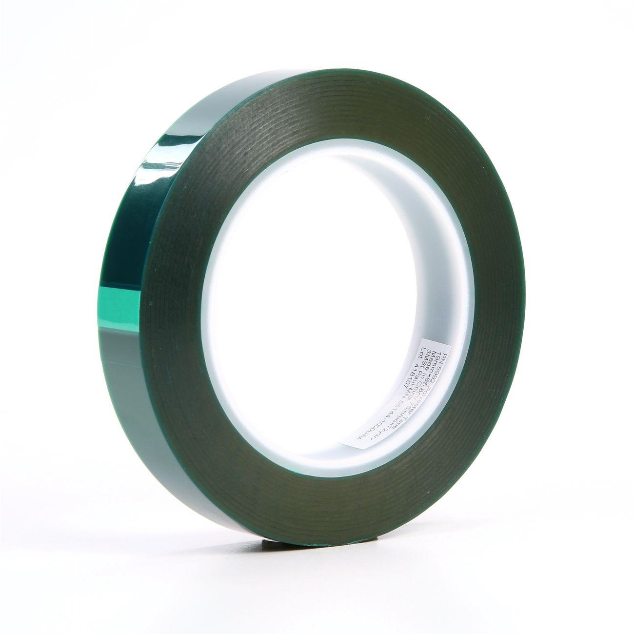 3M 3M 7000049775 Polyester Tape 8992 Green 3/4in X 72yd