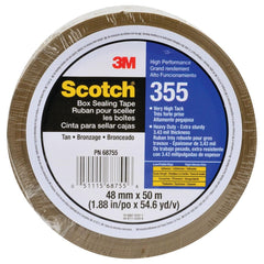 3M 3M 7010374957 Scotch 355 Box Sealing Tape Tan 1.88 in