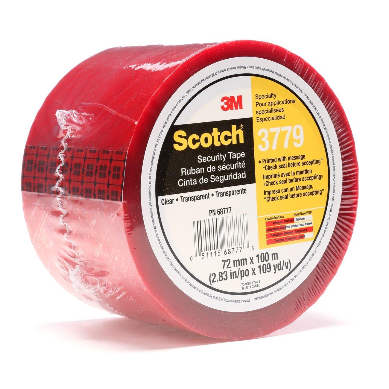 3M 3M 7010335124 Scotch Security Box Sealing Tape 3779