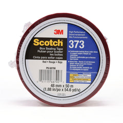 3M 3M 7010335126 Scotch 373 Box Sealing Tape Red 1.88 in
